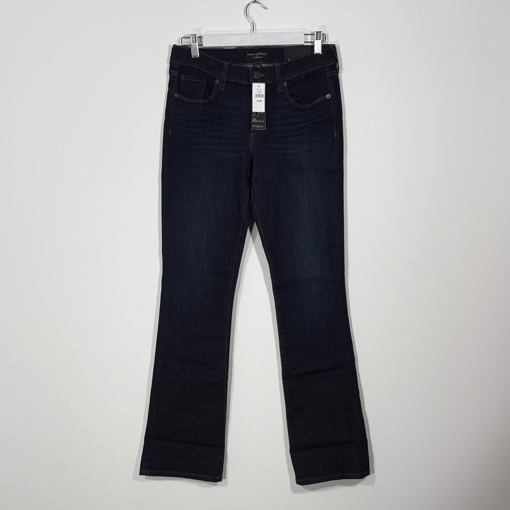 Banana Republic Women's Dark Indigo Boot Cut Jeans